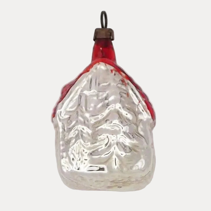 Vintage Christmas Decoration Glass House