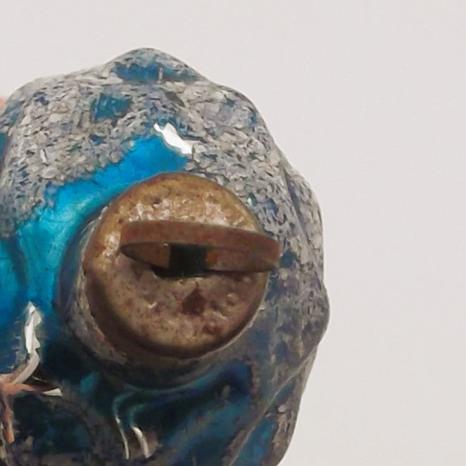 Vintage Christmas Pine Cone-shaped Glass Decoration