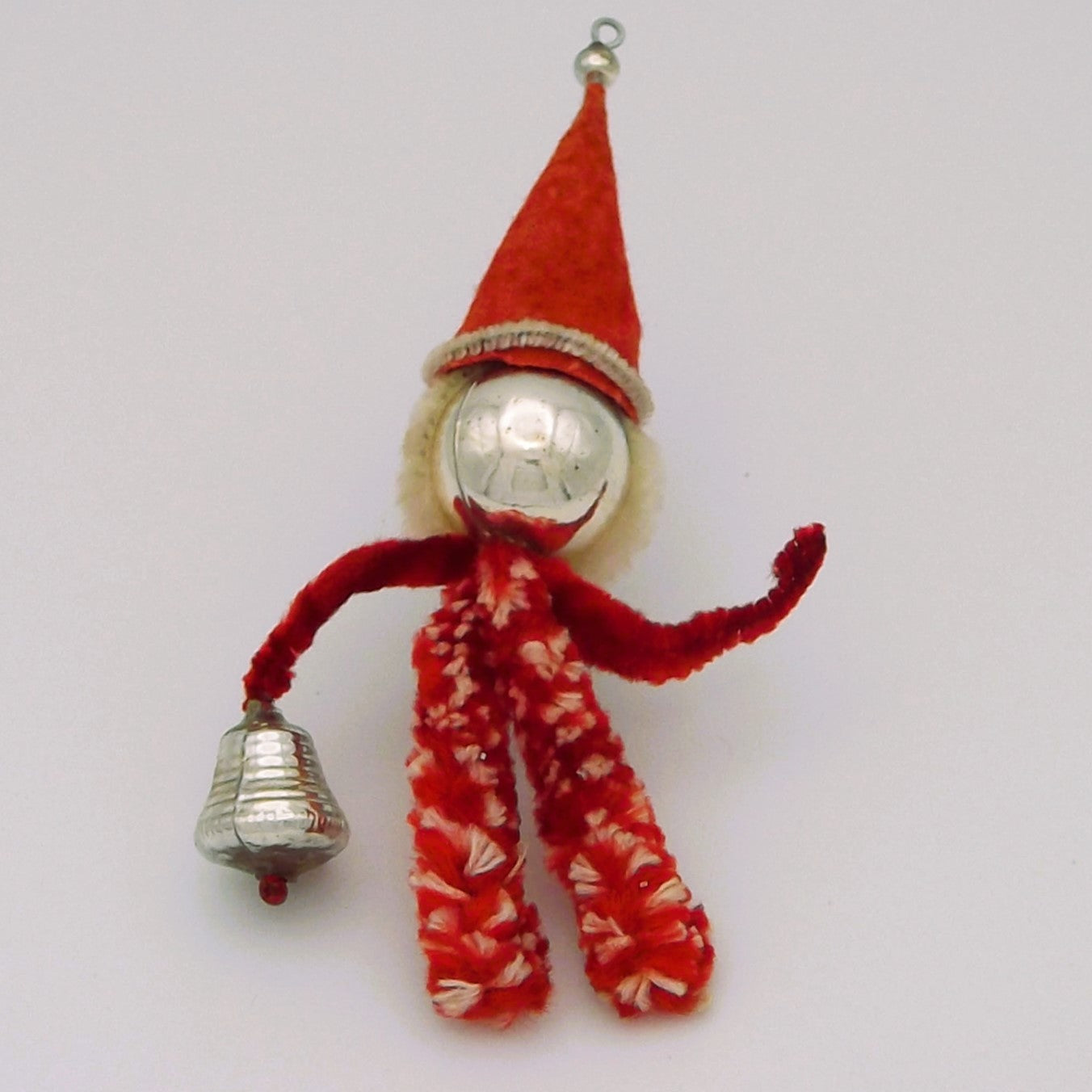 Vintage Christmas Tree Pipe Cleaner Figure Decoration