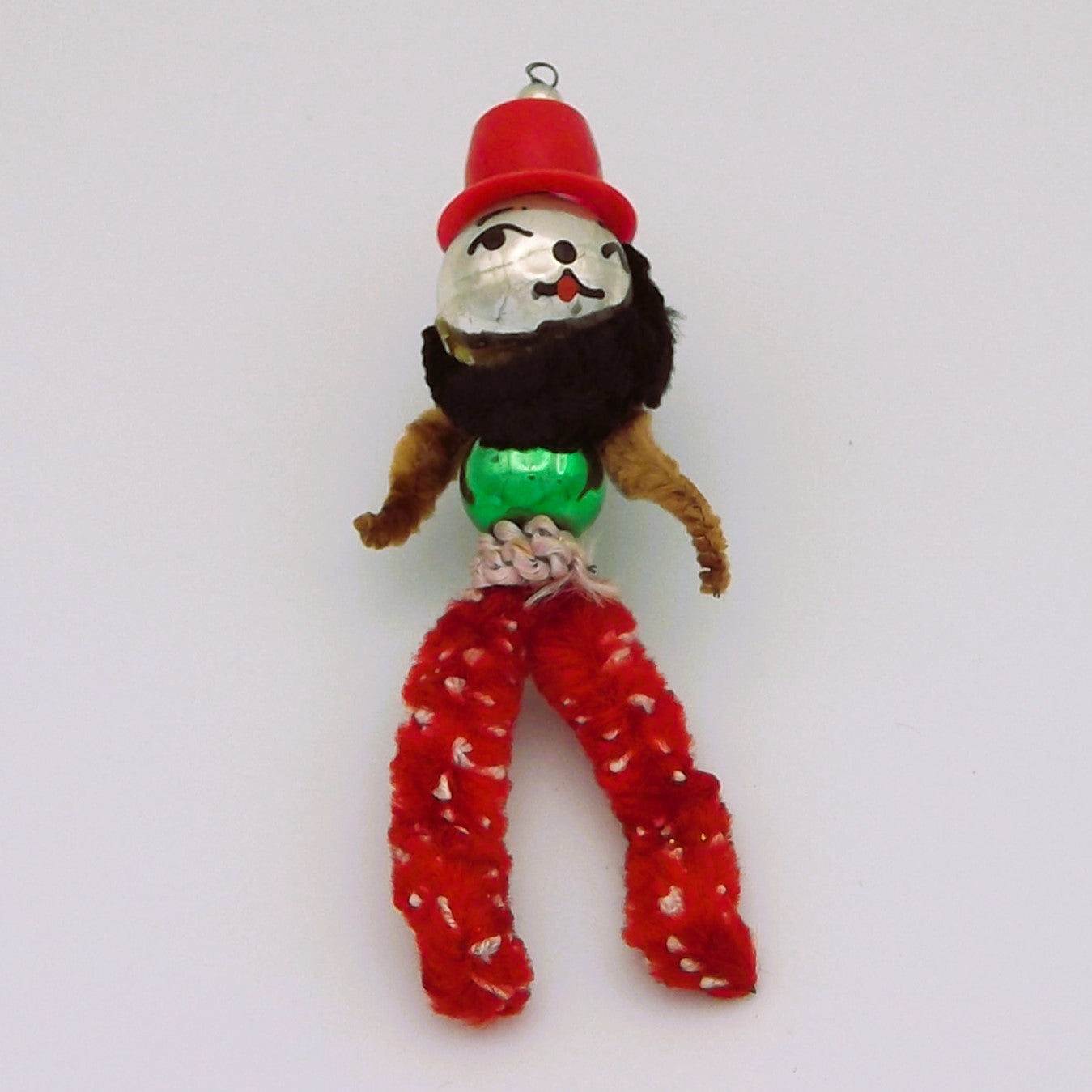 Vintage Christmas Pipe Cleaner Figure Decoration